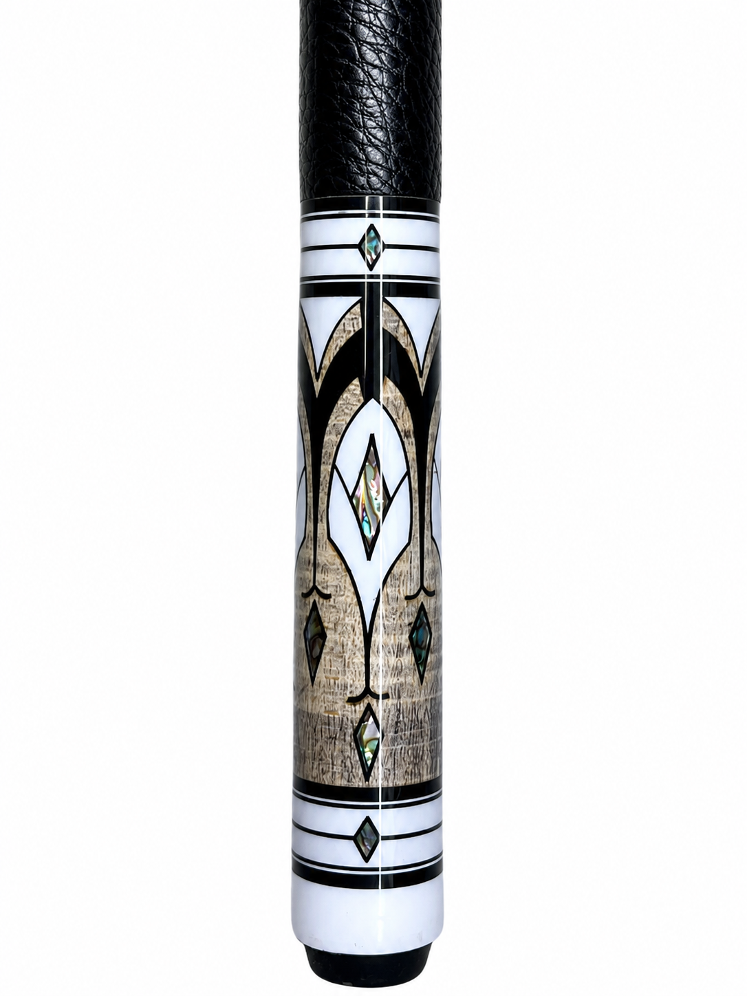 White Eclipse – Handcrafted Custom Pool Cue | Elite Cue