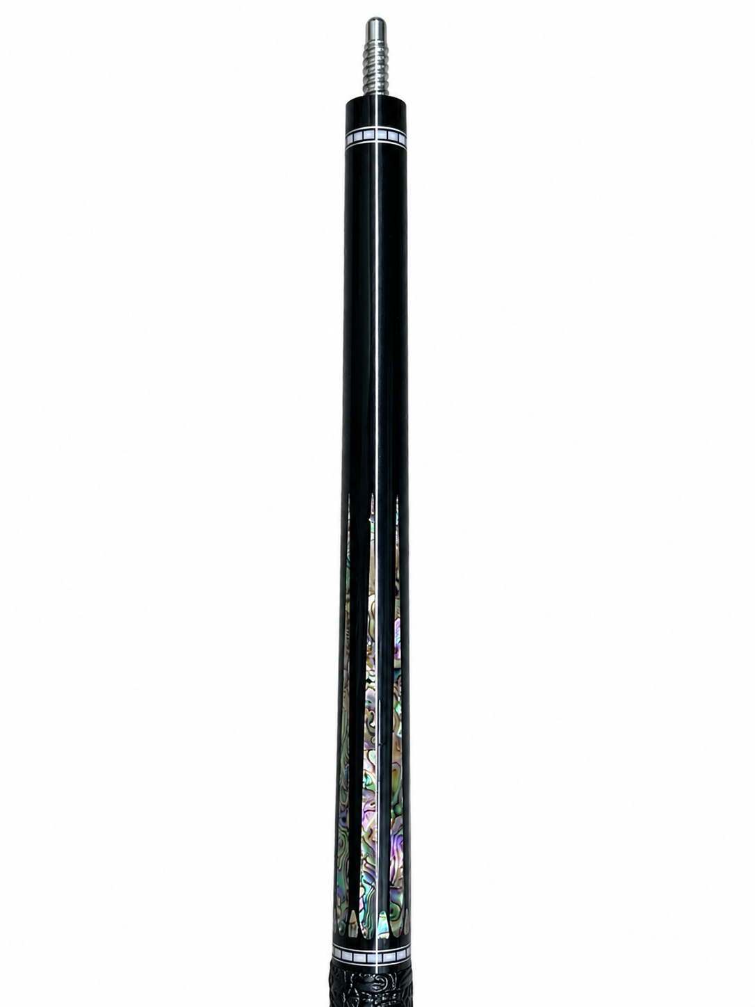 Obsidian Crown – Handcrafted Custom Pool Cue | Elite Cue