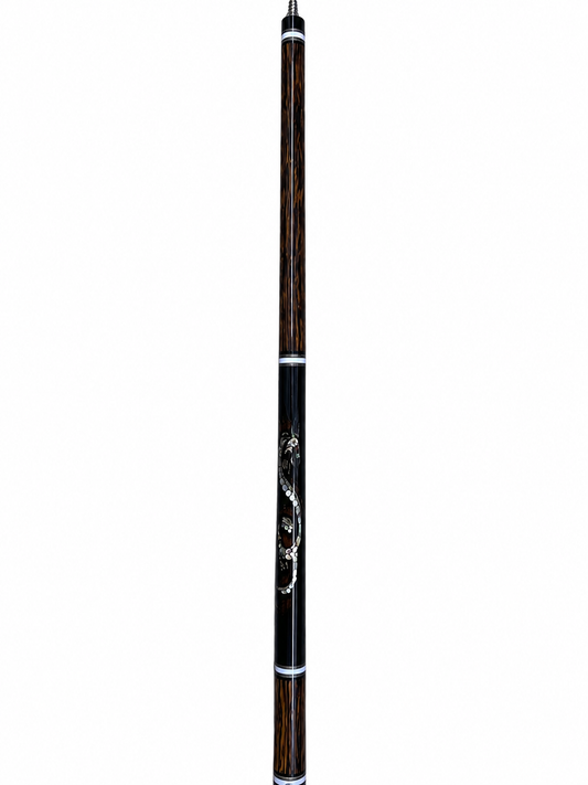 Dragonâ€™s Shadow â€“ Handcrafted Custom Pool Cue | Elite Cue