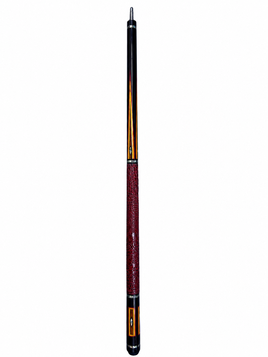 Royal Ember â€“ Handcrafted Custom Pool Cue | Elite Cue