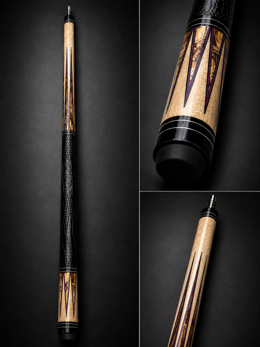 Maple x Spalted Tamarind 12 pointer (Butt only)