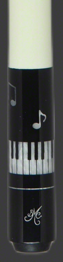 Meucci Pearl Piano Pool Cue with Carbon Shaft - MCPPCARBON
