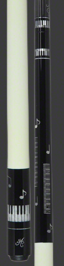 Meucci Pearl Piano Pool Cue with Carbon Shaft - MCPPCARBON