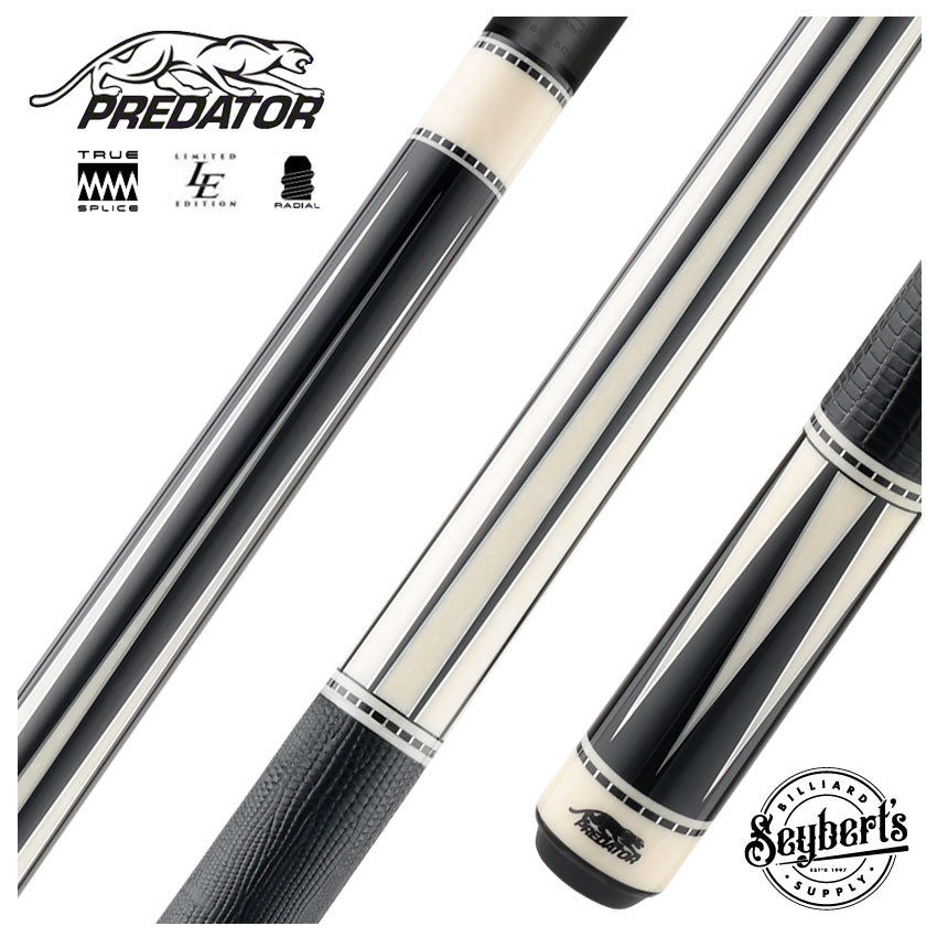 Predator LE Artisan Series Ebony and Ivorine Pool Cue - Radial