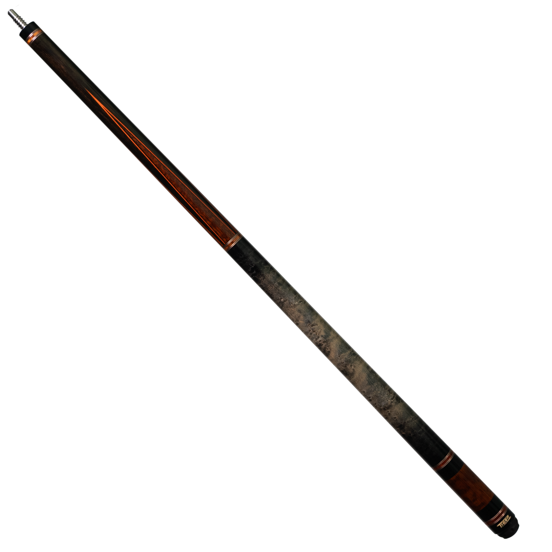 Tiger LX2 Ebony and Snakewood Wrapless Pool Cue