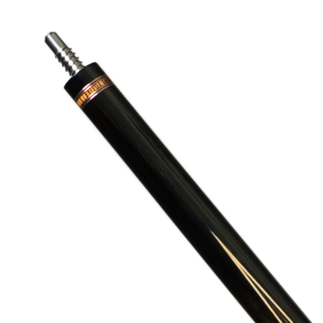 Tiger LX7 Ebony and Amboyna Burl Pool Cue with Buffalo Leather Wrap